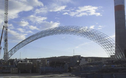 东港大型网架结构